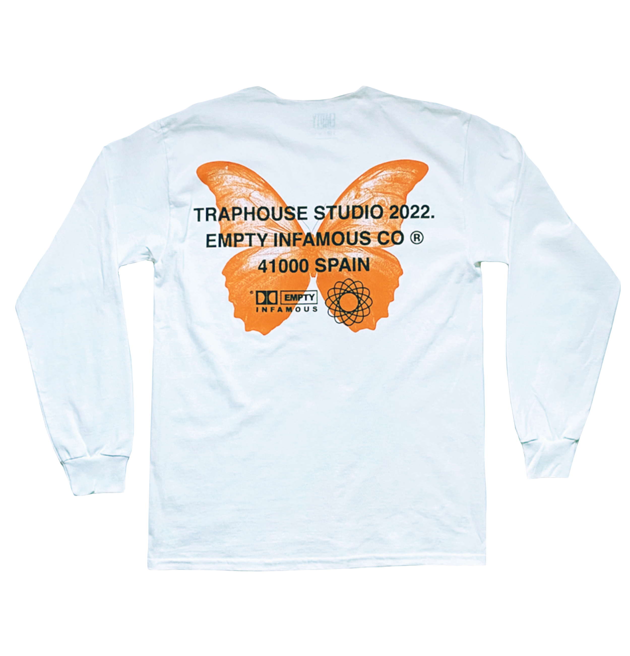 Butterfly White long sleeve