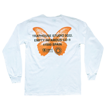 Load image into Gallery viewer, Butterfly White long sleeve
