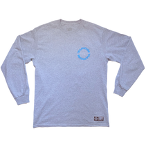 Load image into Gallery viewer, Butterfly Grey long sleeve
