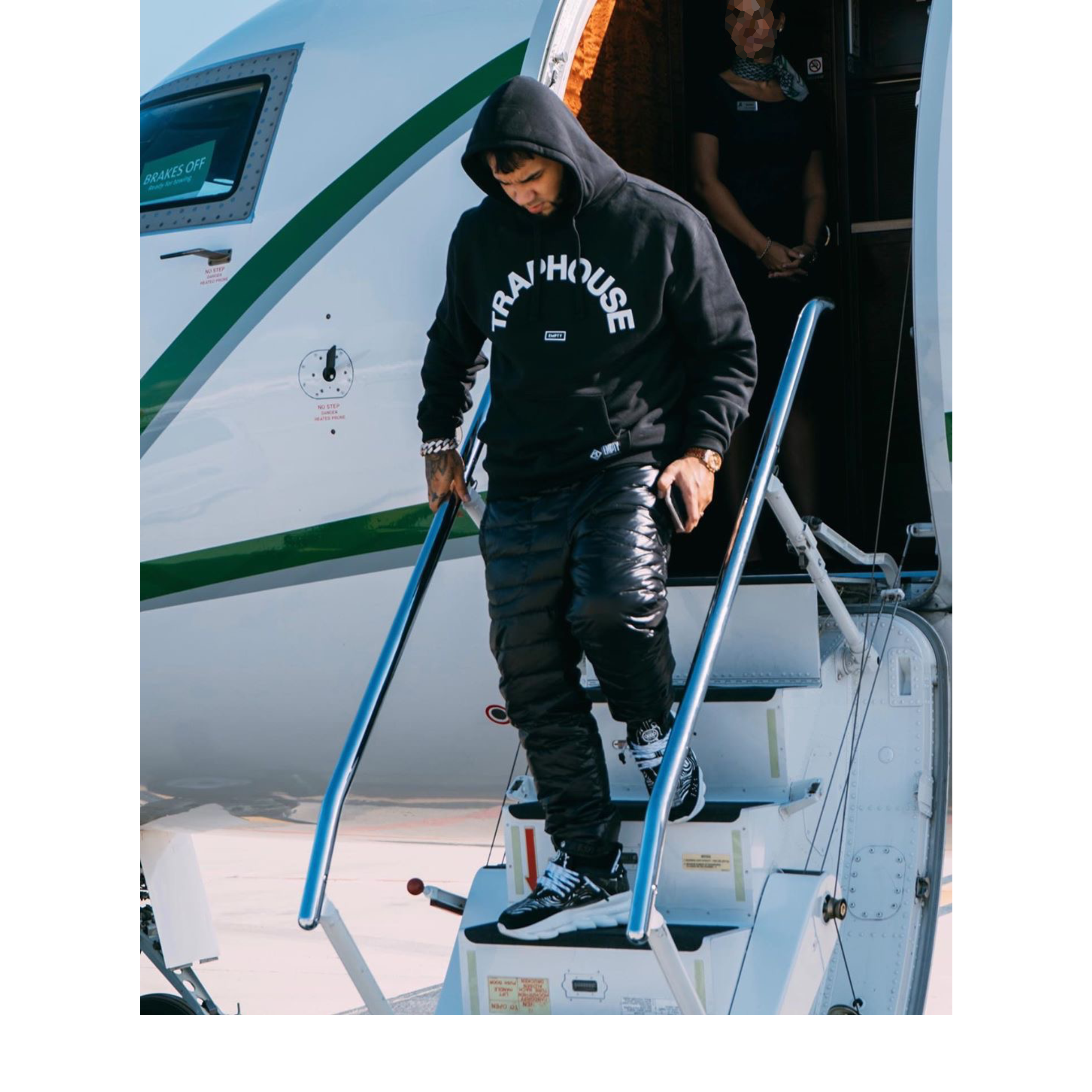 Trap house Black hoodie