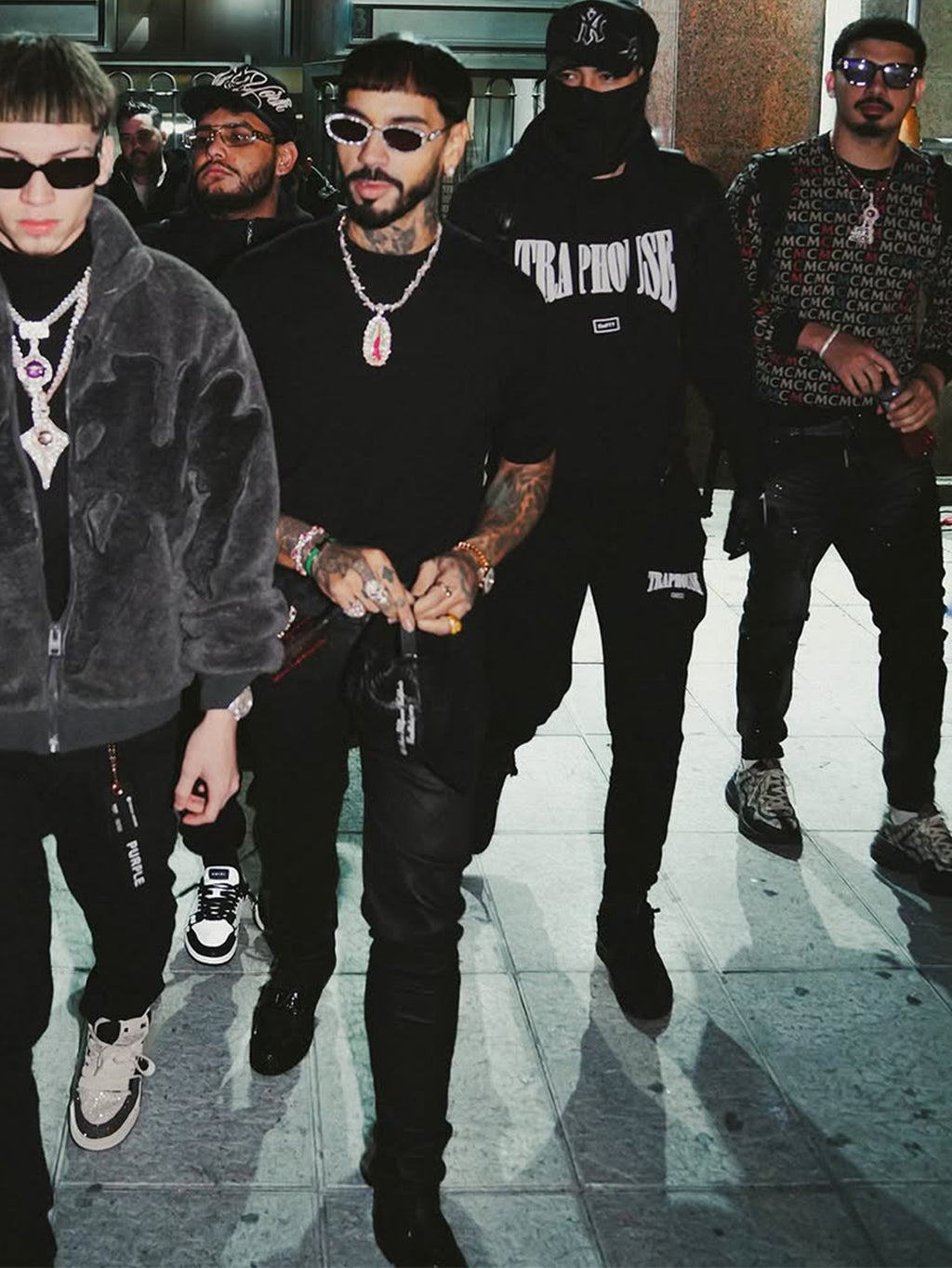 Traphouse Black track suit