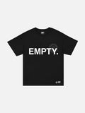 EMPTY. Black tshirt