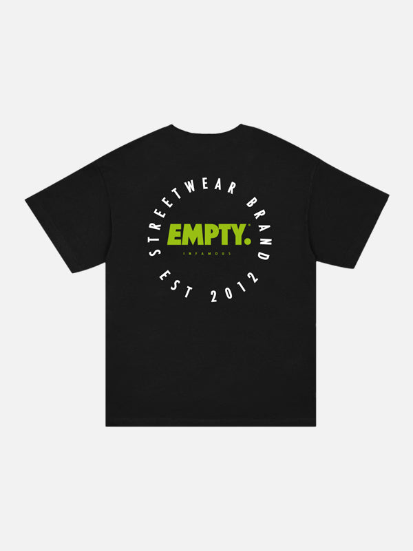 Empty running Black tshirt