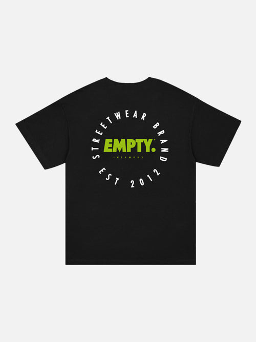 Empty running Black tshirt