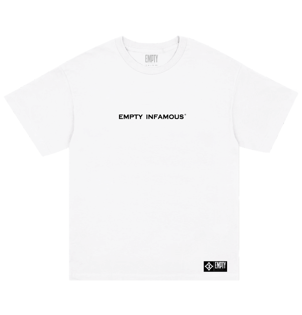 Empty running White tshirt